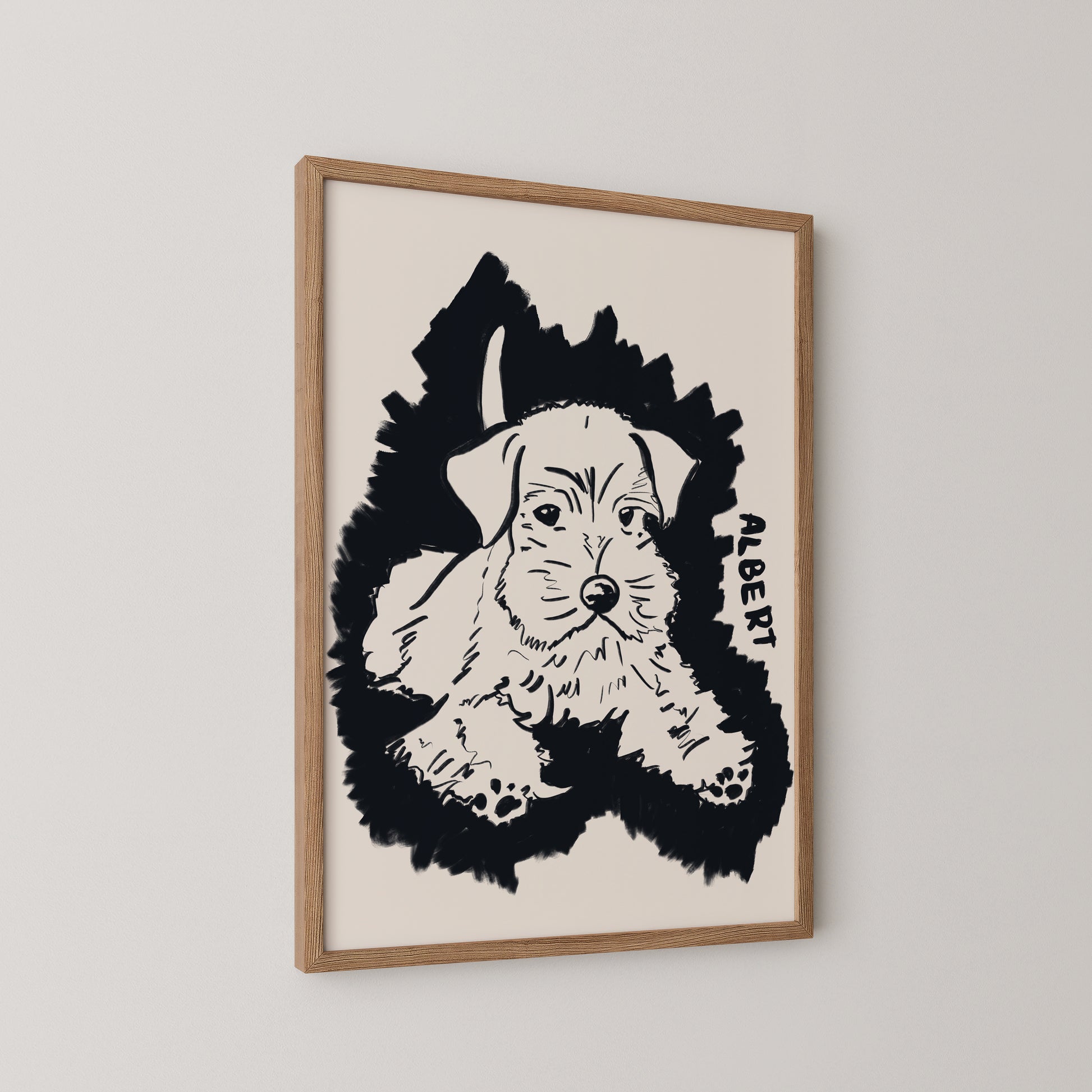 Halo Custom Portrait in Black