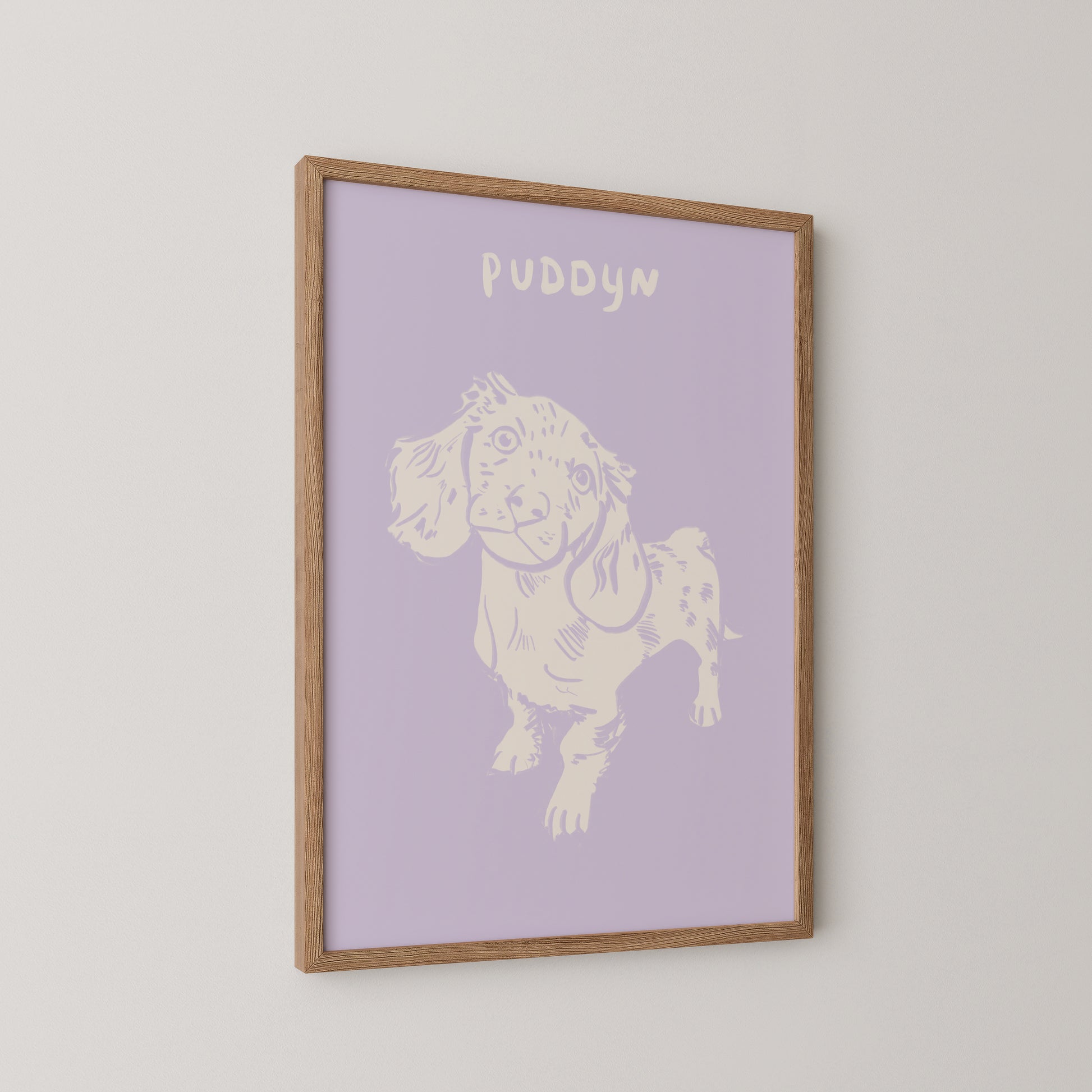 Soft Pop Custom Portrait Lilac