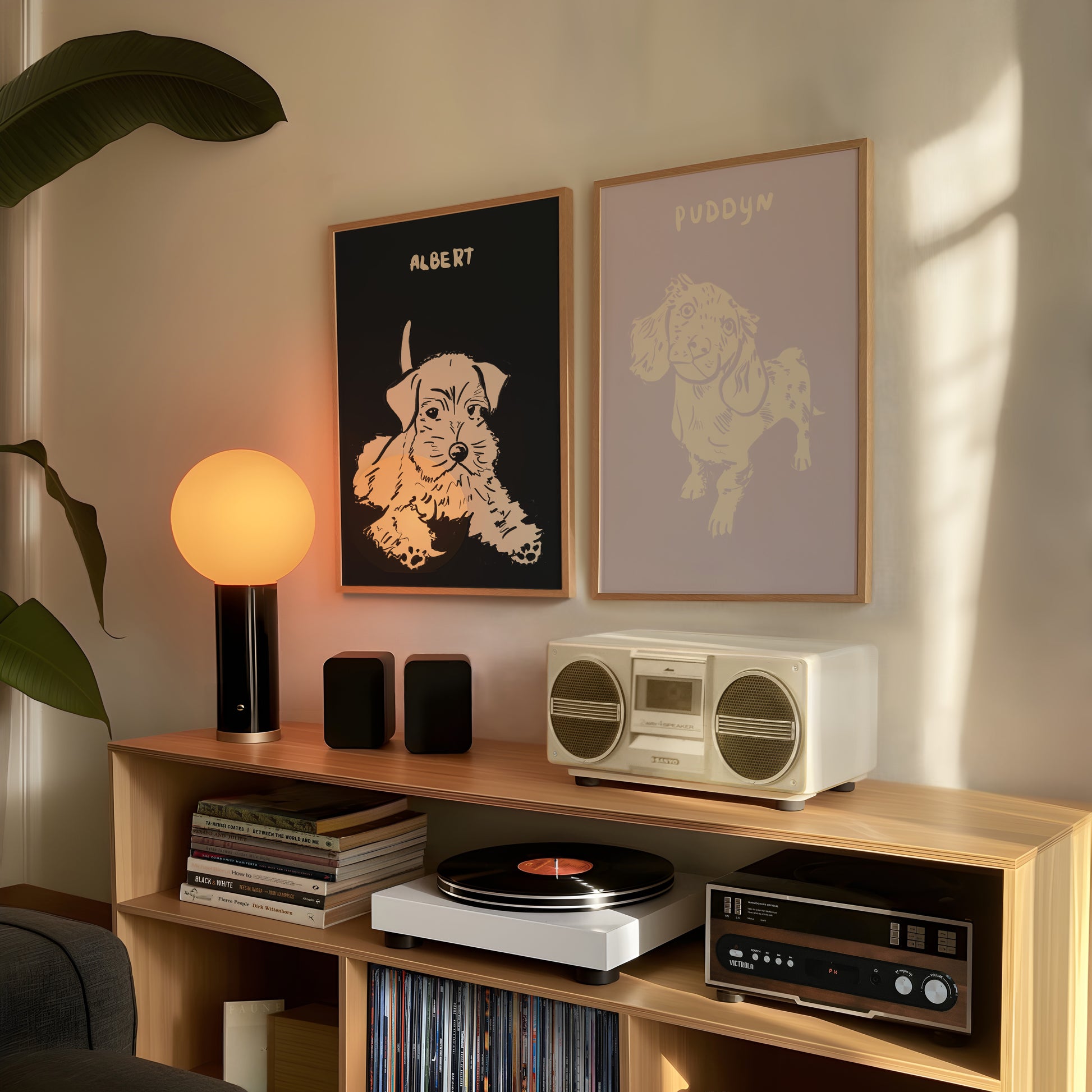 Soft Pop Custom Portrait Black