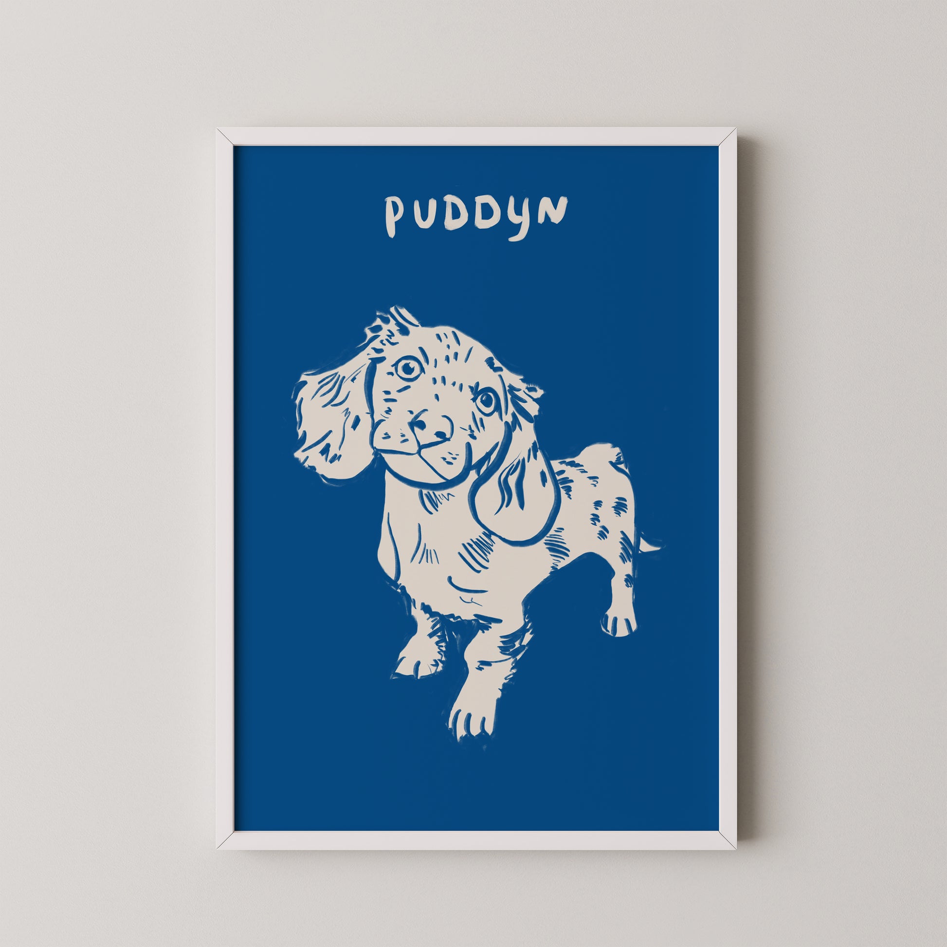 Soft Pop Custom Portrait Blue