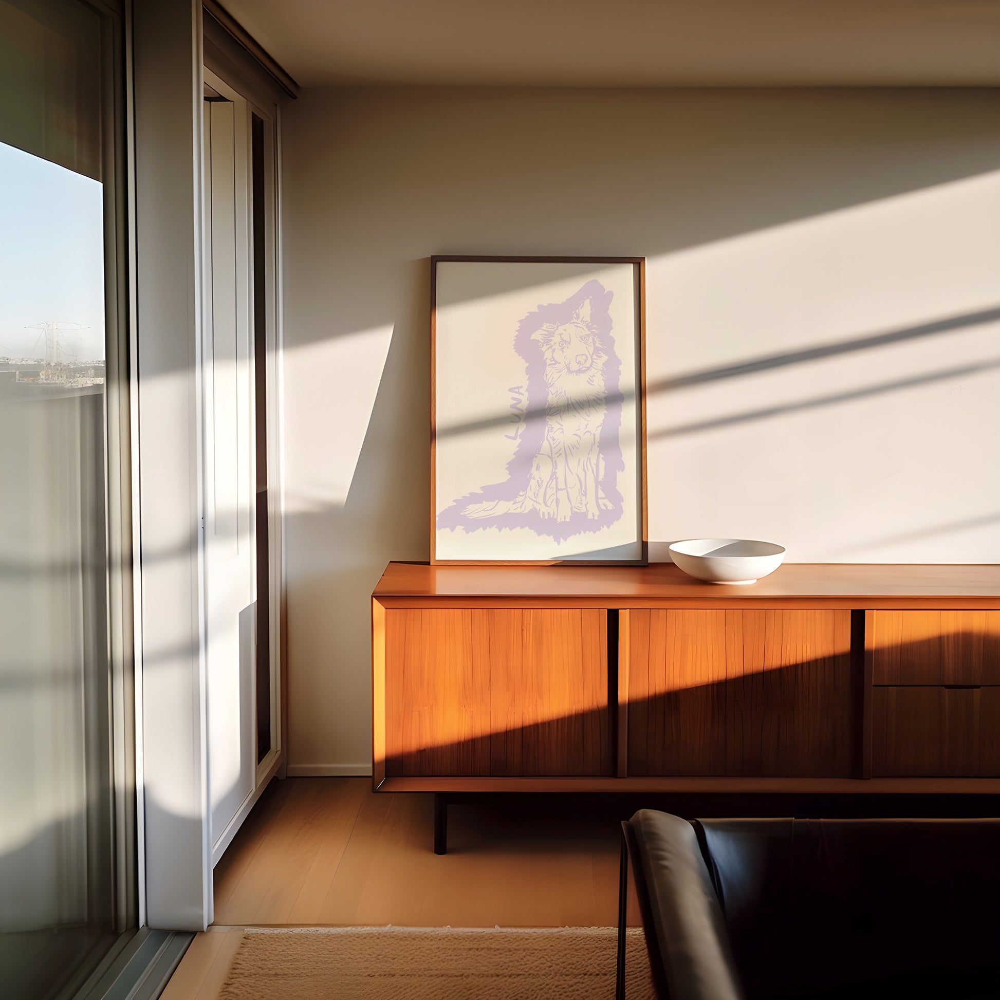 Halo Custom Portrait in Lilac