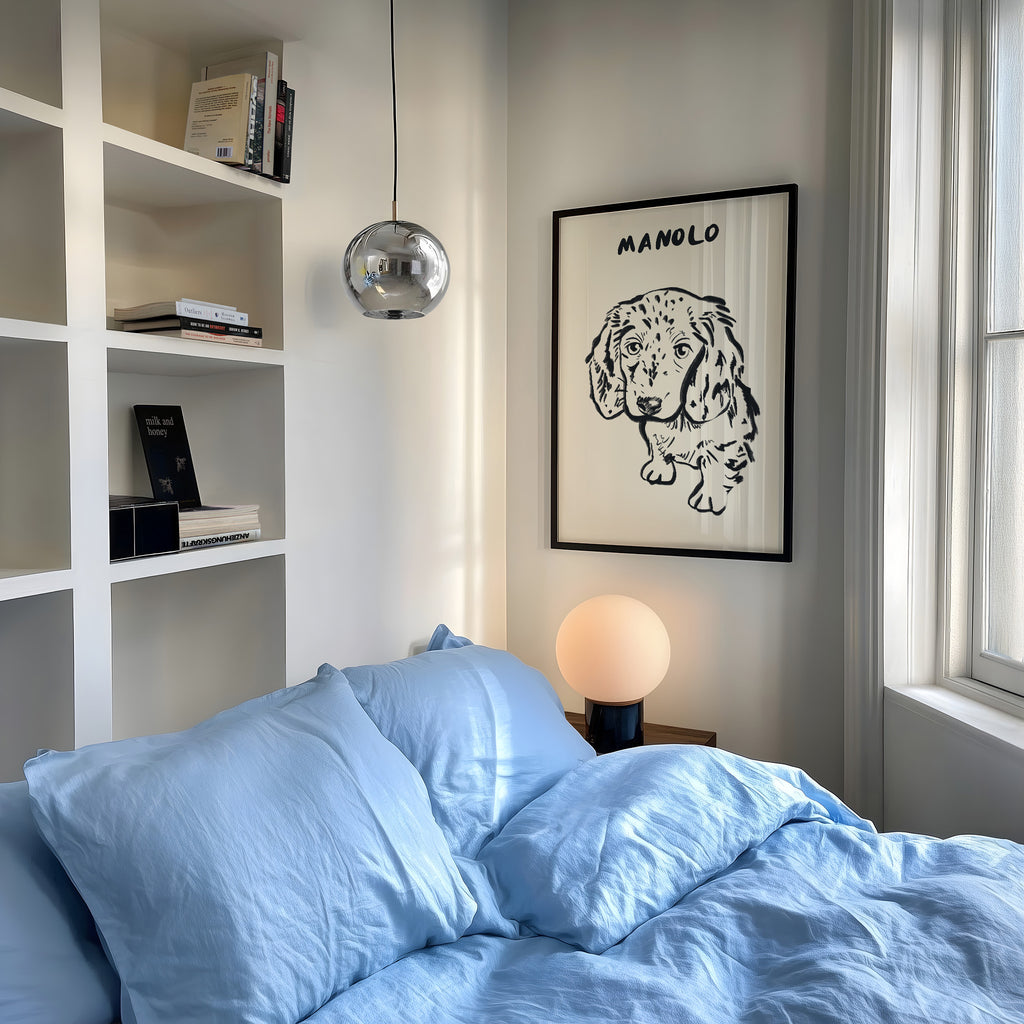 Classic Custom Portrait in Black