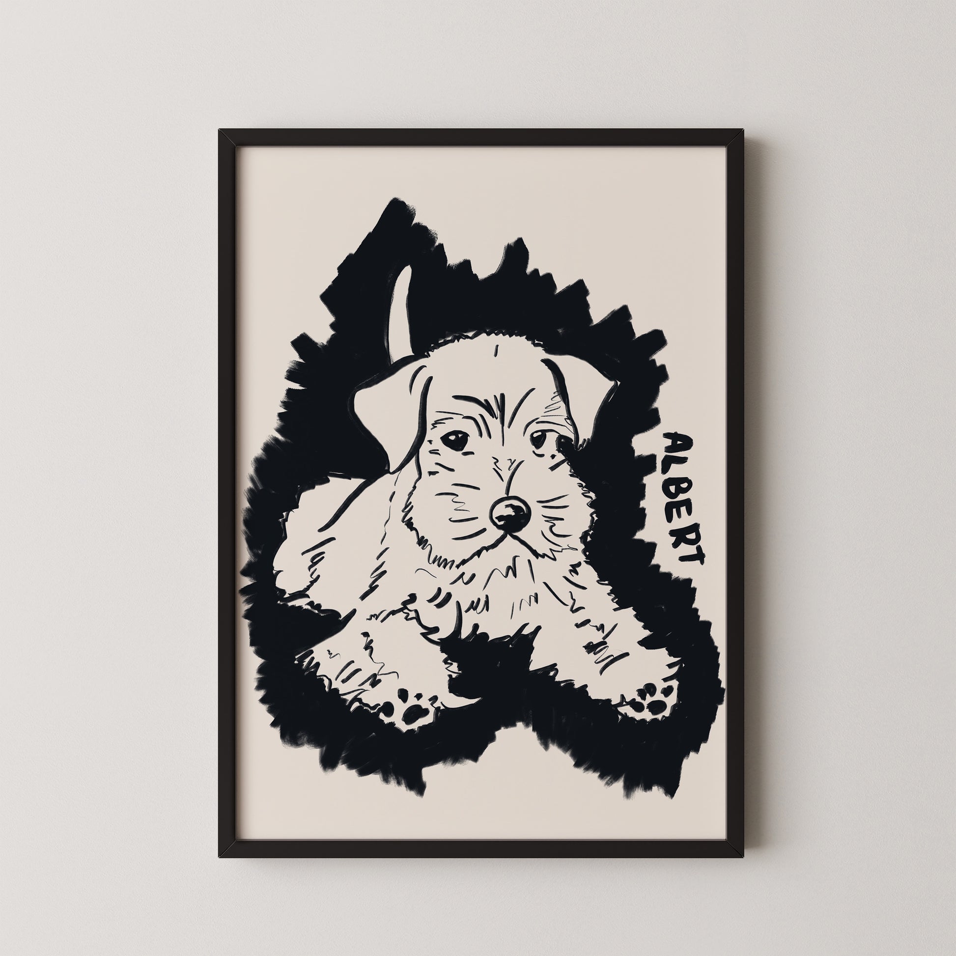 Halo Custom Portrait in Black