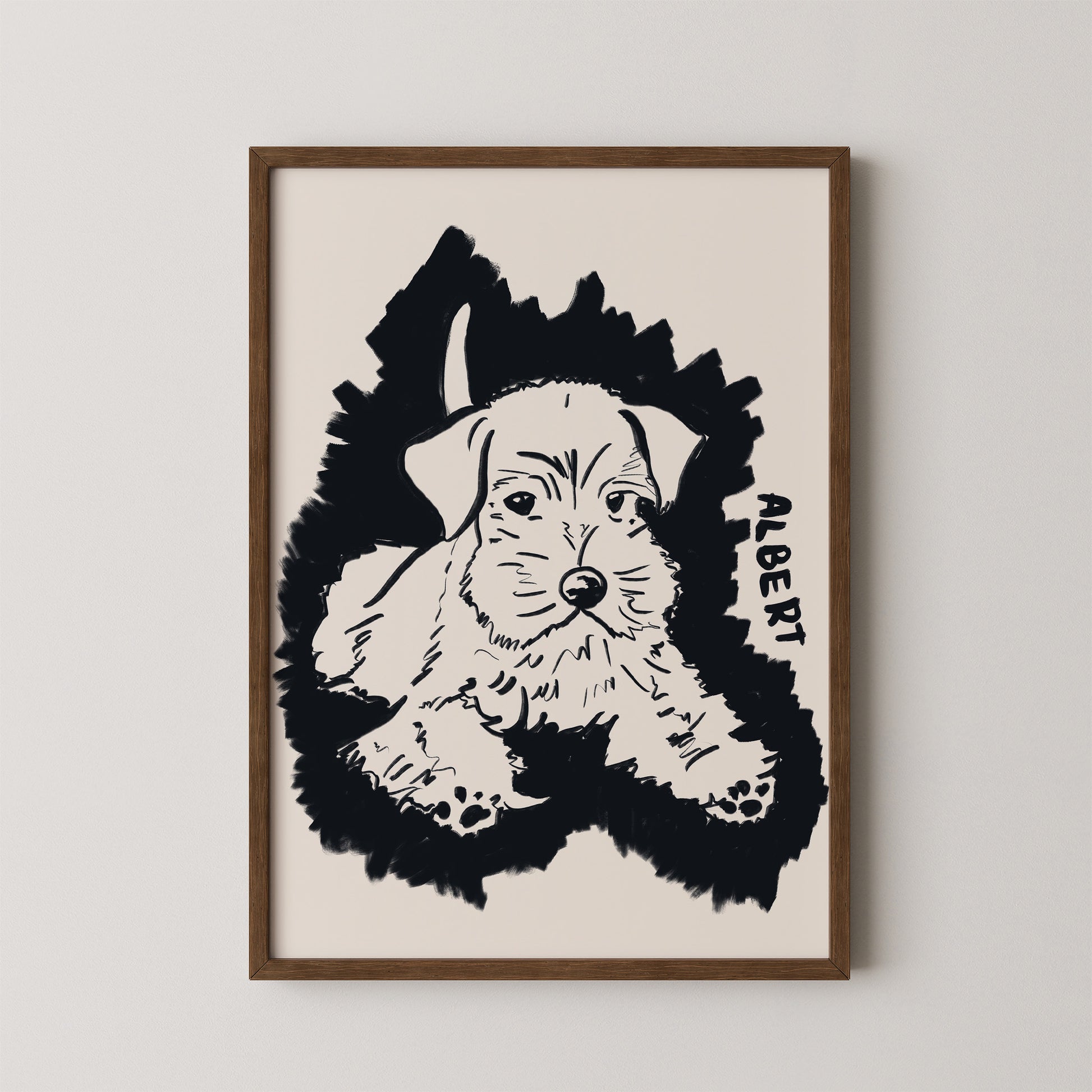 Halo Custom Portrait in Black