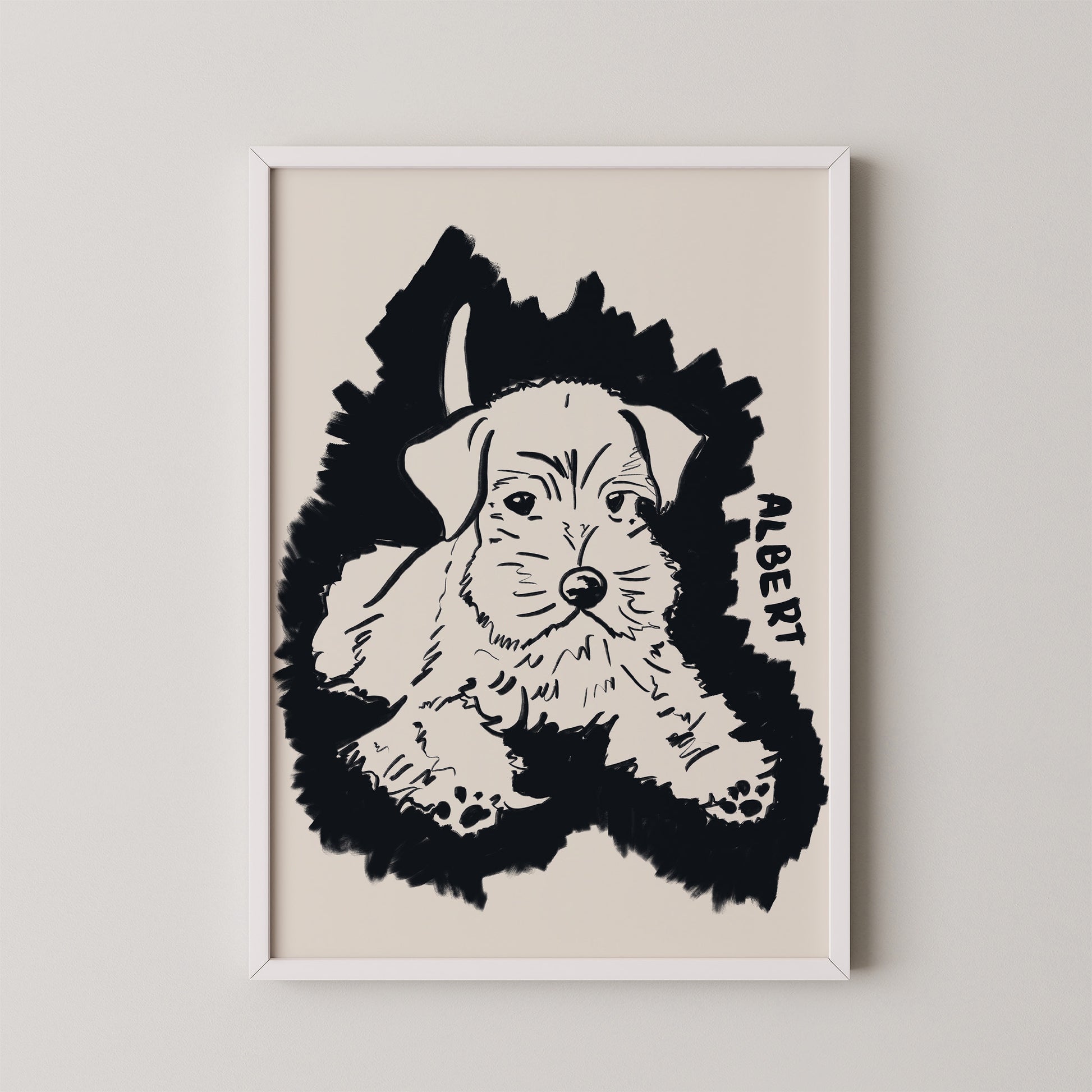 Halo Custom Portrait in Black