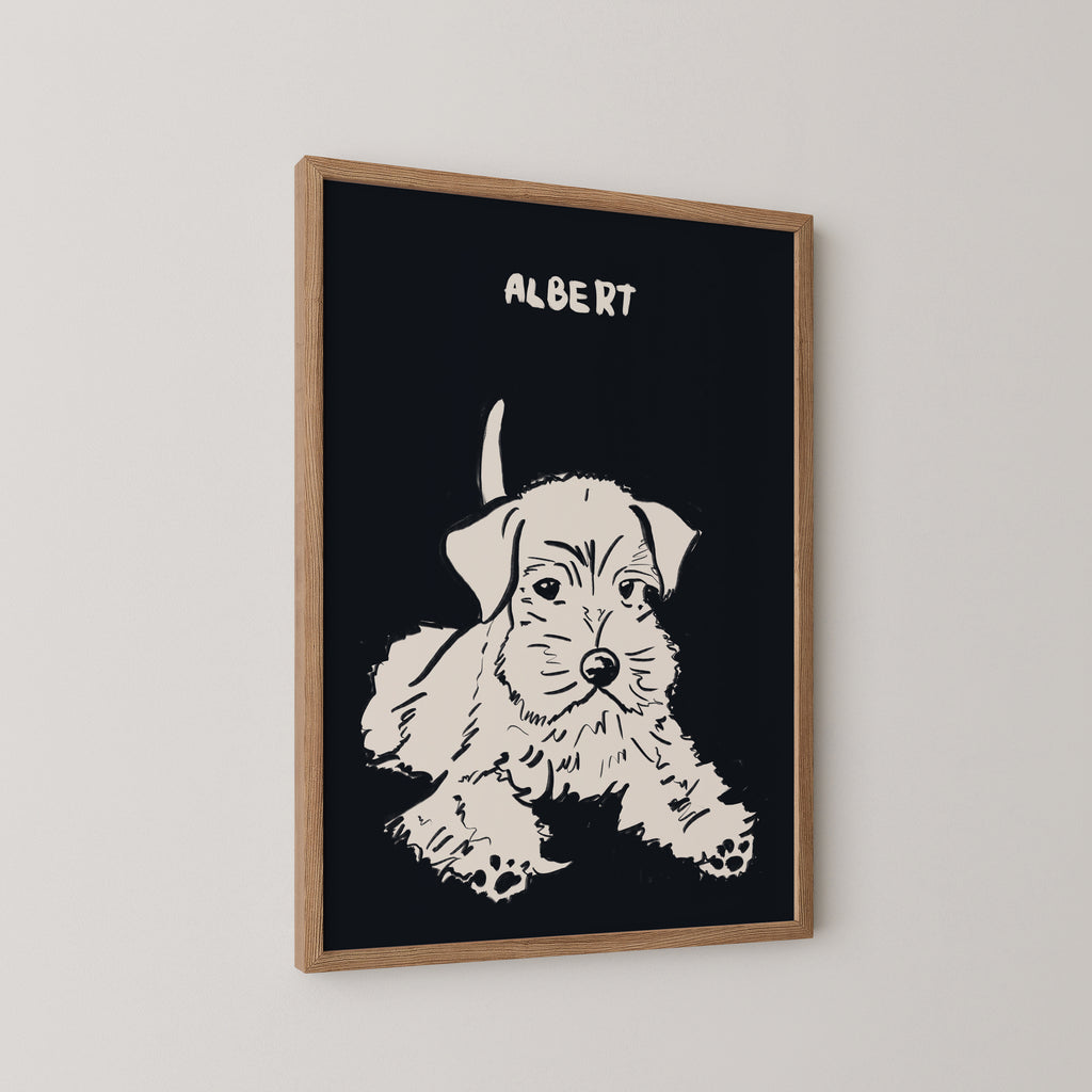 Soft Pop Custom Portrait Black