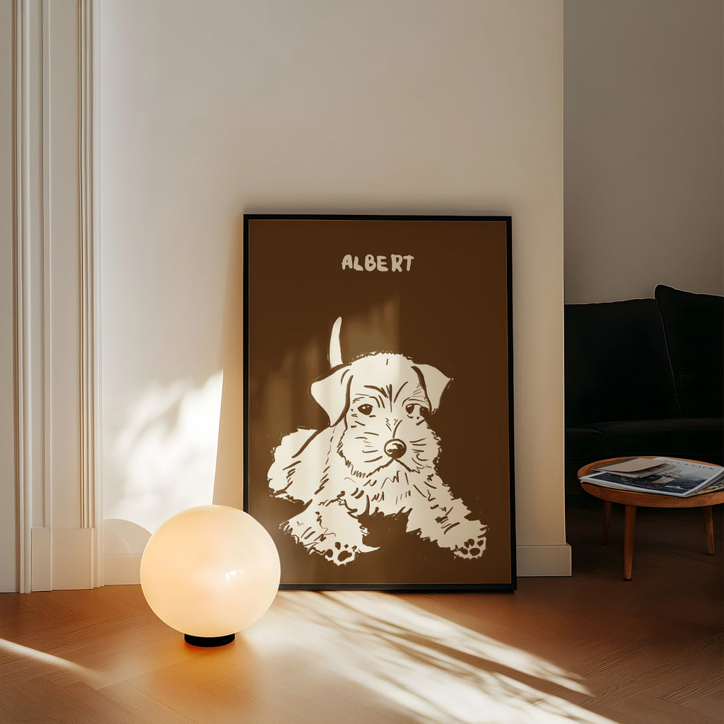 Soft Pop Custom Portrait Espresso