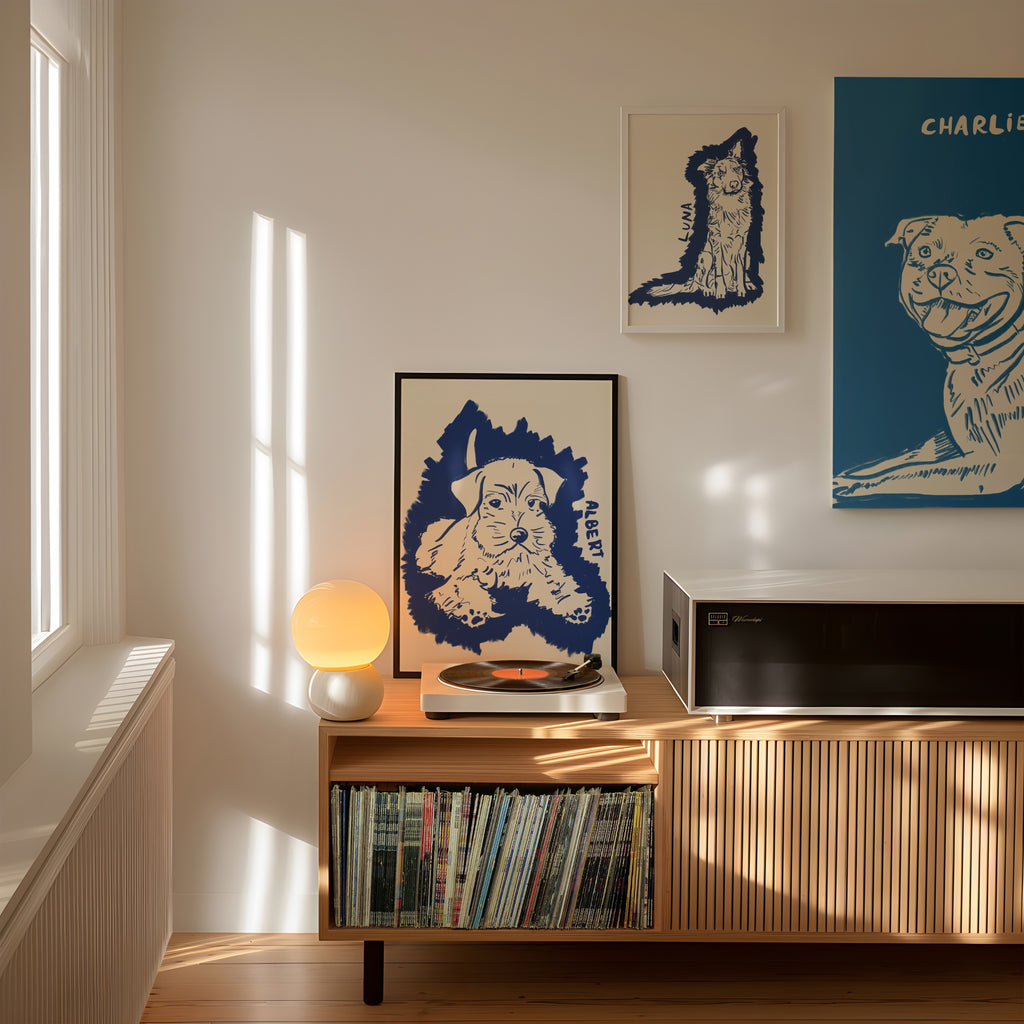 Halo Custom Portrait in Blue