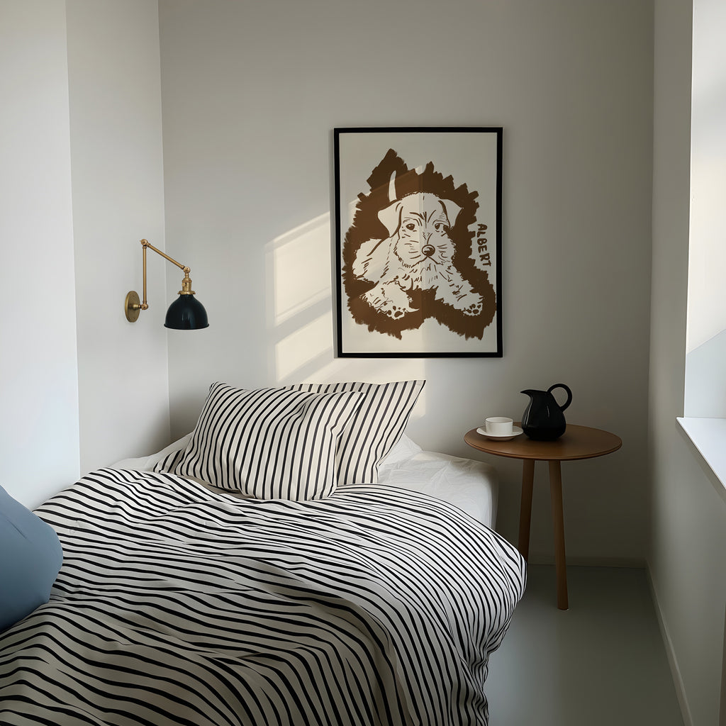 Halo Custom Portrait in Espresso